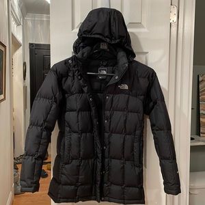 The North Face winter puffer jacket